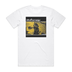 Man Will Surrender Castrato Album Cover T-Shirt White Man Will Surrender Castrato Album Cover T-Shirt White