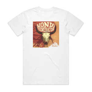 Mondo Generator Cocaine Rodeo 1 Album Cover T-Shirt White Mondo Generator Cocaine Rodeo 1 Album Cover T-Shirt White