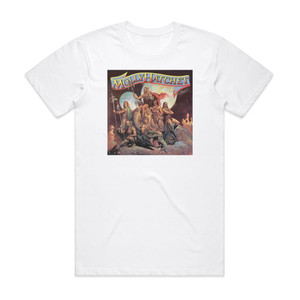Molly Hatchet Take No Prisoners Album Cover T-Shirt White Molly Hatchet Take No Prisoners Album Cover T-Shirt White