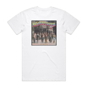 Molly Hatchet No Guts No Glory Album Cover T-Shirt White Molly Hatchet No Guts No Glory Album Cover T-Shirt White