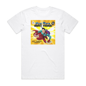 Matt Fishel Not Thinking Straight Album Cover T-Shirt White Matt Fishel Not Thinking Straight Album Cover T-Shirt White