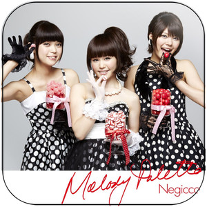Negicco Melody Palette Album Cover Sticker