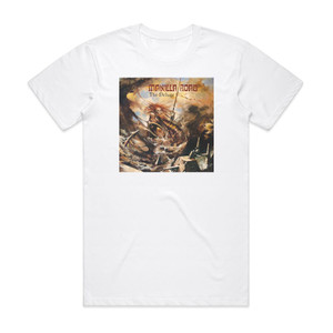 Manilla Road The Deluge 1 Album Cover T-Shirt White Manilla Road The Deluge 1 Album Cover T-Shirt White