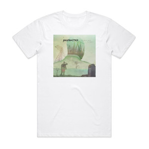Malpractice Turning Tides Album Cover T-Shirt White Malpractice Turning Tides Album Cover T-Shirt White