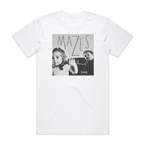 Mazes A Thousand Heys Album Cover T-Shirt White Mazes A Thousand Heys Album Cover T-Shirt White