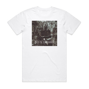 Mournful Congregation Four Burials Album Cover T-Shirt White Mournful Congregation Four Burials Album Cover T-Shirt White