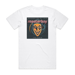 Masterboy Generation Of Love Album Cover T-Shirt White