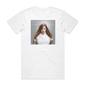 Mary Lambert Heart On My Sleeve 1 Album Cover T-Shirt White Mary Lambert Heart On My Sleeve 1 Album Cover T-Shirt White