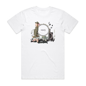 Mizca 1925 1 Album Cover T-Shirt White Mizca 1925 1 Album Cover T-Shirt White