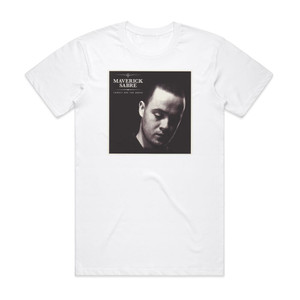 Maverick Sabre Lonely Are The Brave Album Cover T-Shirt White Maverick Sabre Lonely Are The Brave Album Cover T-Shirt White