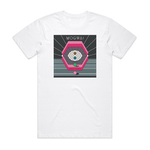 Mogwai Rave Tapes Album Cover T-Shirt White Mogwai Rave Tapes Album Cover T-Shirt White