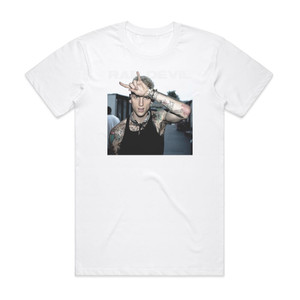 Machine Gun Kelly Rap Devil Album Cover T-Shirt White