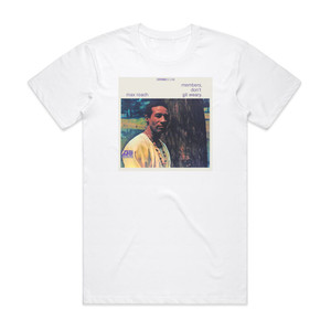 Max Roach Members Dont Git Weary Album Cover T-Shirt White Max Roach Members Dont Git Weary Album Cover T-Shirt White