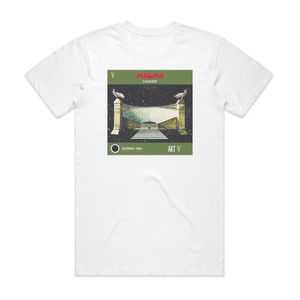 Magma Akt V Concert Bobino 1981 Paris 1 Album Cover T-Shirt White Magma Akt V Concert Bobino 1981 Paris 1 Album Cover T-Shirt White