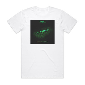Magma Mhnthtt R Album Cover T-Shirt White Magma Mhnthtt R Album Cover T-Shirt White