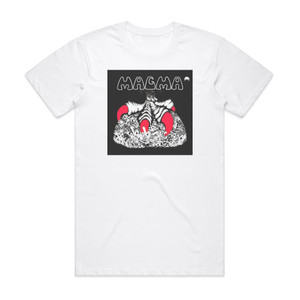 Magma Kobaa Album Cover T-Shirt White Magma Kobaa Album Cover T-Shirt White