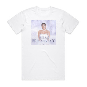 Mila J Holiday Album Cover T-Shirt White Mila J Holiday Album Cover T-Shirt White
