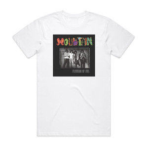 Mountain Flowers Of Evil Album Cover T-Shirt White Mountain Flowers Of Evil Album Cover T-Shirt White
