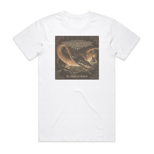 Moongates Guardian The Dragon Is Withered Album Cover T-Shirt White Moongates Guardian The Dragon Is Withered Album Cover T-Shirt White