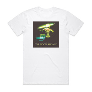 Moonlandingz Interplanetary Class Classics Album Cover T-Shirt White