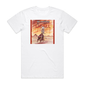 Meliah Rage Live Kill Album Cover T-Shirt White Meliah Rage Live Kill Album Cover T-Shirt White