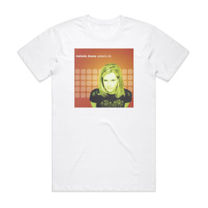 Melanie Doane Adams Rib Album Cover T-Shirt White Melanie Doane Adams Rib Album Cover T-Shirt White