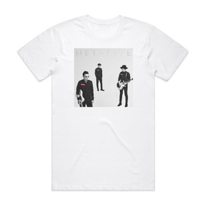 METAFIVE Metahalf Album Cover T-Shirt White METAFIVE Metahalf Album Cover T-Shirt White