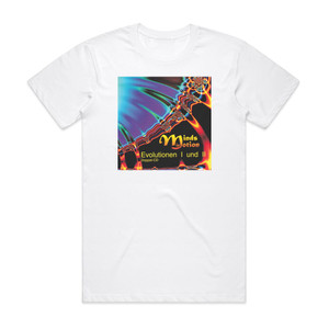Minds In Motion Evolutionen I Ii Album Cover T-Shirt White Minds In Motion Evolutionen I Ii Album Cover T-Shirt White
