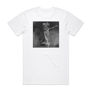 Mgla Further Down The Nest 1 Album Cover T-Shirt White