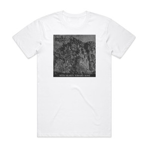 Mgla With Hearts Toward None Album Cover T-Shirt White Mgla With Hearts Toward None Album Cover T-Shirt White