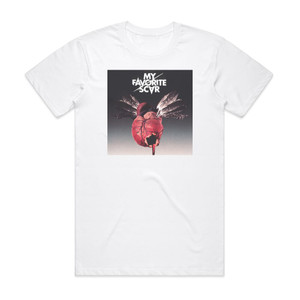 My Favorite Scar My Favorite Scar Album Cover T-Shirt White My Favorite Scar My Favorite Scar Album Cover T-Shirt White