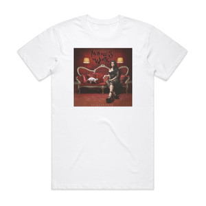 Motionless In White Reincarnate 1 Album Cover T-Shirt White Motionless In White Reincarnate 1 Album Cover T-Shirt White
