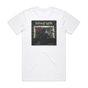 Motionless In White Infamous Album Cover T-Shirt White Motionless In White Infamous Album Cover T-Shirt White