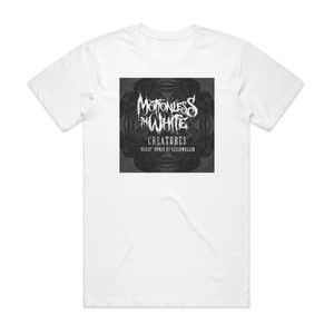 Motionless In White Creatures 1 Album Cover T-Shirt White