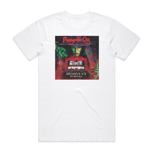 Mago de Oz Diabulus In Opera Album Cover T-Shirt White Mago de Oz Diabulus In Opera Album Cover T-Shirt White