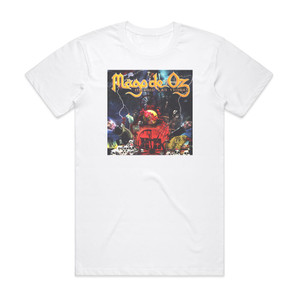 Mago de Oz Madrid Las Ventas Album Cover T-Shirt White Mago de Oz Madrid Las Ventas Album Cover T-Shirt White