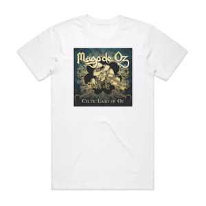 Mago de Oz Celtic Land Of Oz Album Cover T-Shirt White