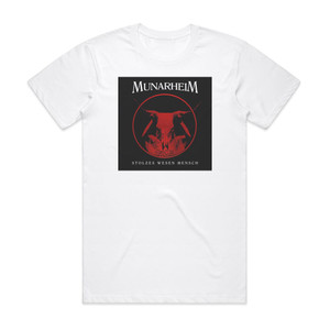 Munarheim Stolzes Wesen Mensch Album Cover T-Shirt White Munarheim Stolzes Wesen Mensch Album Cover T-Shirt White