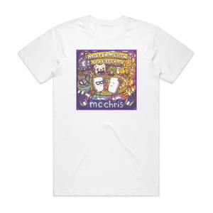 mc chris Marshmellow Playground Album Cover T-Shirt White