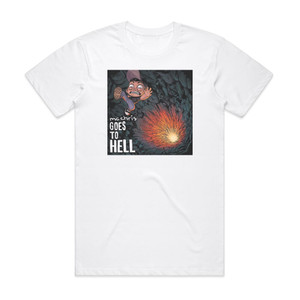 mc chris Mc Chris Goes To Hell Album Cover T-Shirt White