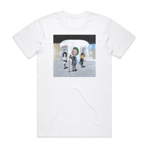 Moonface My Best Human Face Album Cover T-Shirt White Moonface My Best Human Face Album Cover T-Shirt White