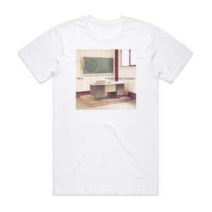 Mew 5 Track Album Sampler Album Cover T-Shirt White Mew 5 Track Album Sampler Album Cover T-Shirt White