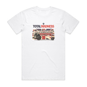 Madness Total Madness All The Greatest Hits More Album Cover T-Shirt White