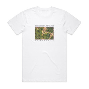 Martha and the Muffins Danseparc Album Cover T-Shirt White Martha and the Muffins Danseparc Album Cover T-Shirt White
