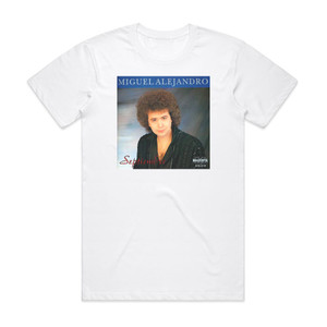 Miguel Alejandro Septiembre Album Cover T-Shirt White Miguel Alejandro Septiembre Album Cover T-Shirt White