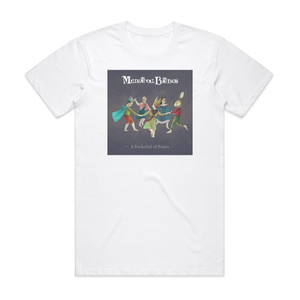 Mediaeval Baebes A Pocketful Of Posies Album Cover T-Shirt White Mediaeval Baebes A Pocketful Of Posies Album Cover T-Shirt White