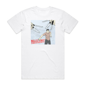 Miles Away Consequences Album Cover T-Shirt White Miles Away Consequences Album Cover T-Shirt White
