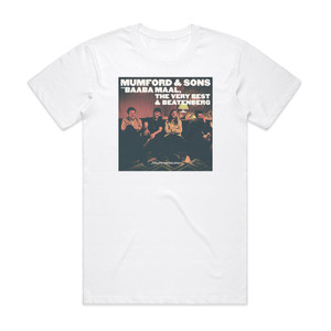 Mumford and Sons Johannesburg Album Cover T-Shirt White