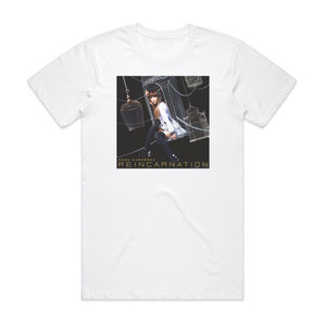 Maon Kurosaki Reincarnation Album Cover T-Shirt White Maon Kurosaki Reincarnation Album Cover T-Shirt White