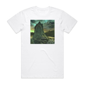 Manegarm Vargstenen Album Cover T-Shirt White